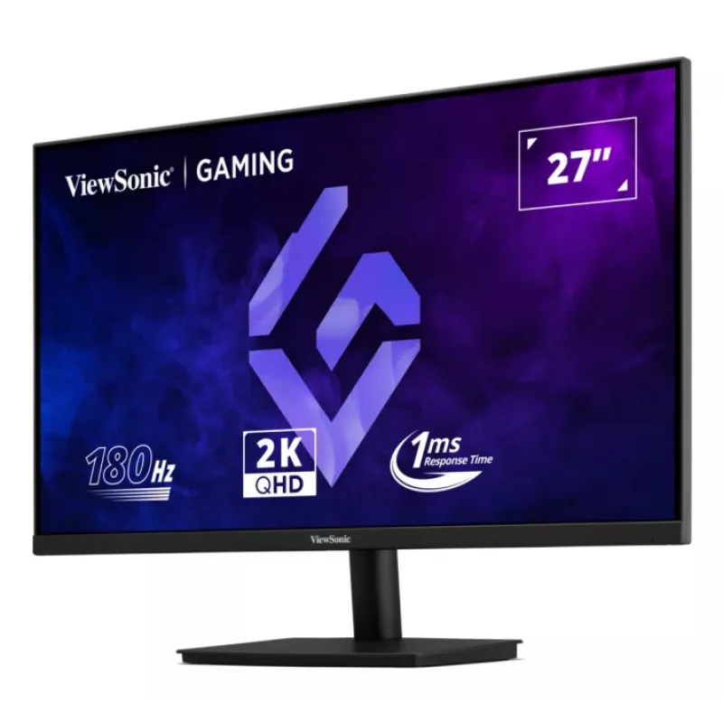 Viewsonic VX Series VX27G1-2K kompiuterio monitorius 68,6 cm (27 colių) 2560 x 1440 pikselių Quad HD LED juodas