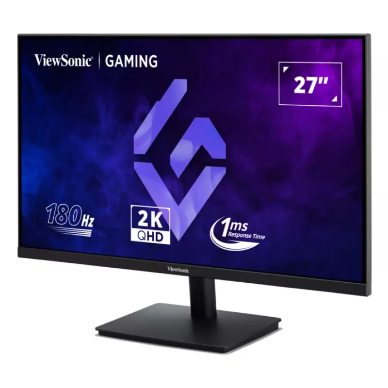 Viewsonic VX Series VX27G1-2K kompiuterio monitorius 68,6 cm (27 colių) 2560 x 1440 pikselių Quad HD LED juodas