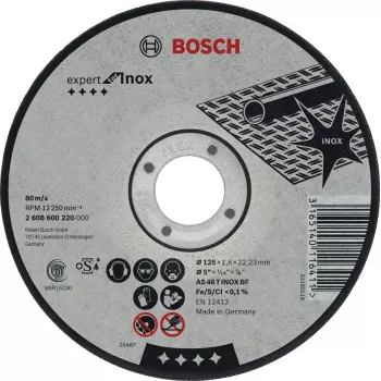Bosch 2 608 600 095 kampinio šlifuoklio priedas Pjovimo diskas