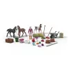 schleich Adventinis kalendorius HORSE CLUB 2025 - Kalėdų stebuklas kumeliukas piestu
