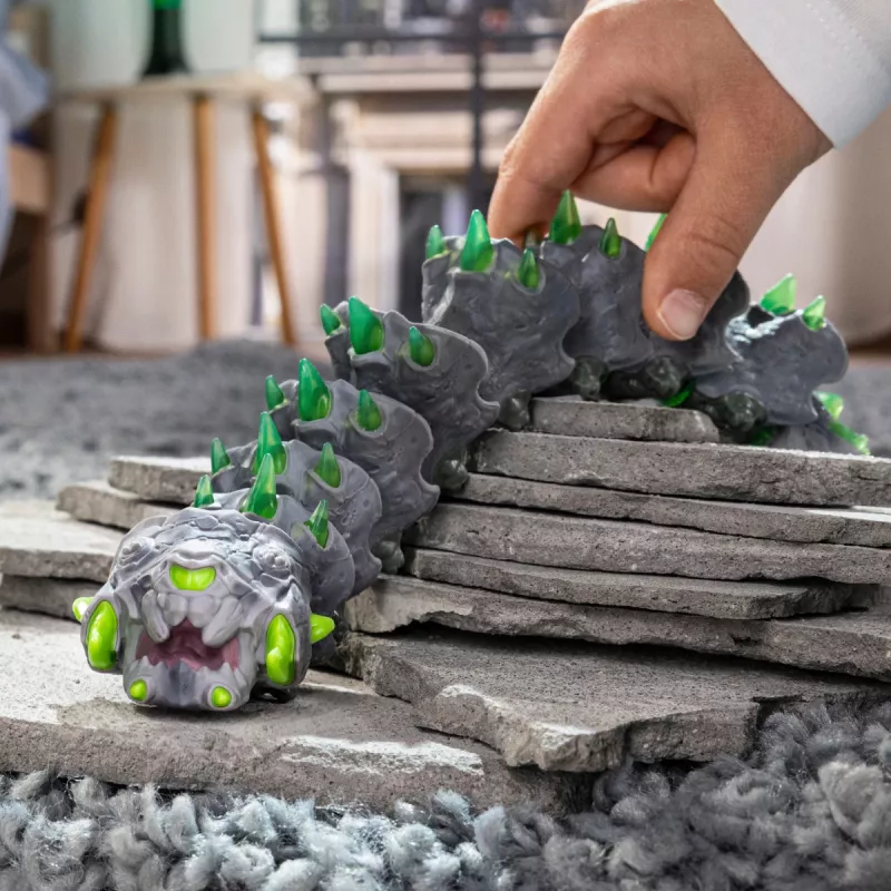 Žaislinė figūrėlė Schleich Stone Worm modelis 70853, plastikinė, įvairiaspalvė, nuo 7 metų