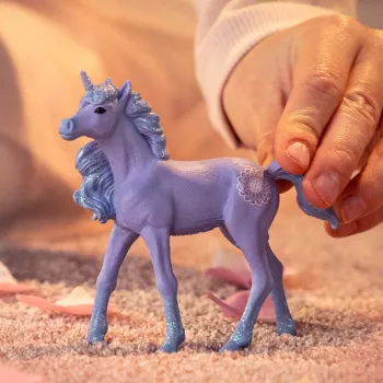 schleich BAYALA vienaragio kumeliukas Iris, 5 metai, Vienaragis / Pegasas, Vienaragiai ir fėjos, Mėlyna