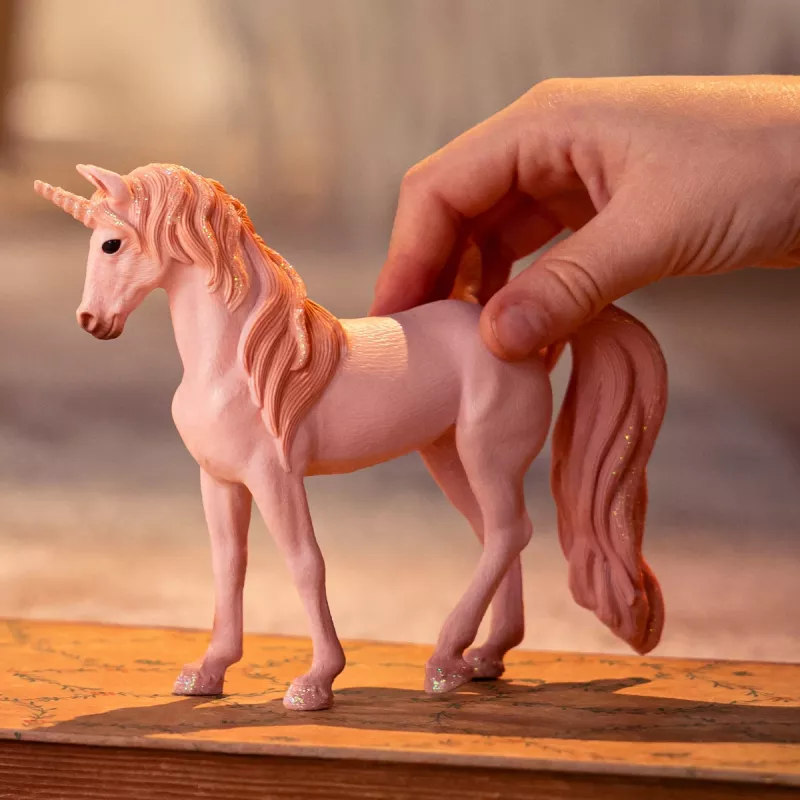 Schleich BAYALA vienaragė kumelė Peach žaislinė figūrėlė, rekomenduojamas amžius 5+
