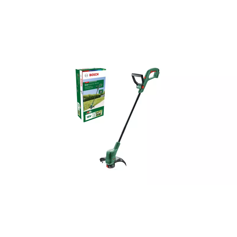 Bosch EasyGrassCut 18V-26 26 cm Baterija Juoda, Žalia