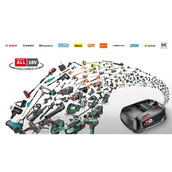 Žoliapjovė Bosch EasyGrassCut 18V-230, 18 V baterija, 2 Ah, 23 cm pjovimo skersmuo, 2,2 kg
