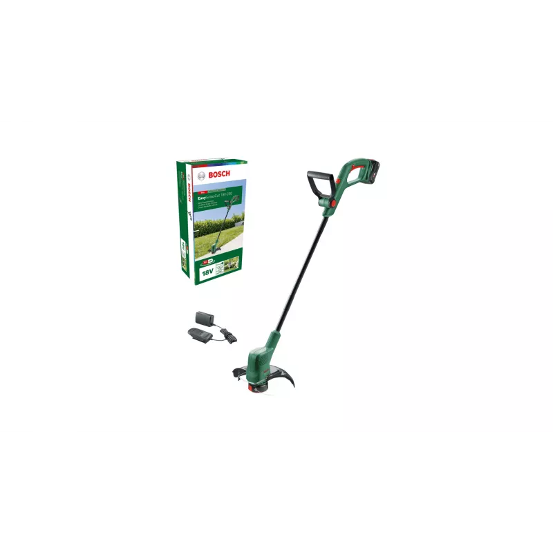 Žoliapjovė Bosch EasyGrassCut 18V-230, 18 V baterija, 2 Ah, 23 cm pjovimo skersmuo, 2,2 kg