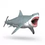 schleich Dinozaurai Megalodonas, 4 m., Užkariauti Žemę, Dinozaurai ir ugnikalnis, Įvairiaspalvis