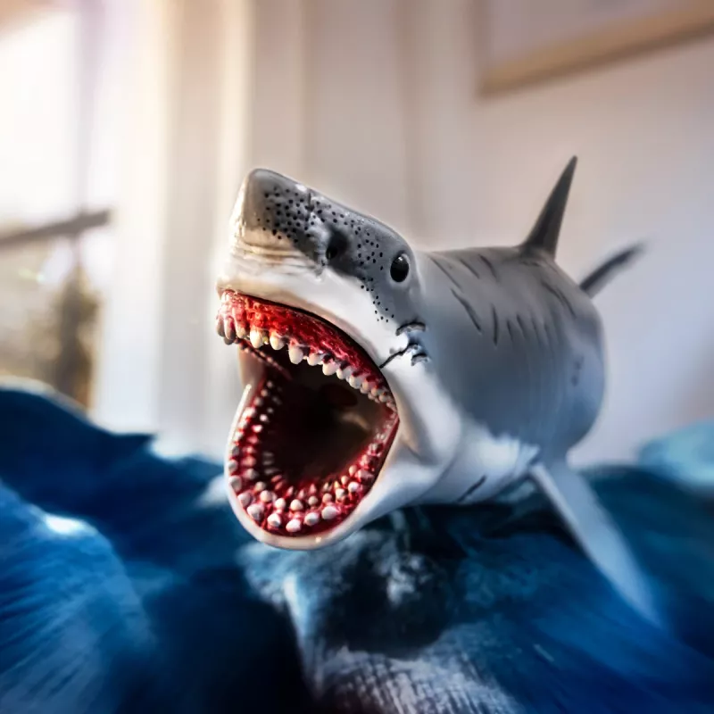 schleich Dinozaurai Megalodonas, 4 m., Užkariauti Žemę, Dinozaurai ir ugnikalnis, Įvairiaspalvis