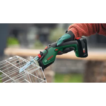 Belaidis atbulinis pjūklas Bosch Keo 2300 spm, 18 V, 2 Ah, 2300 aps./min., eiga 115 mm, svoris 1,4 kg