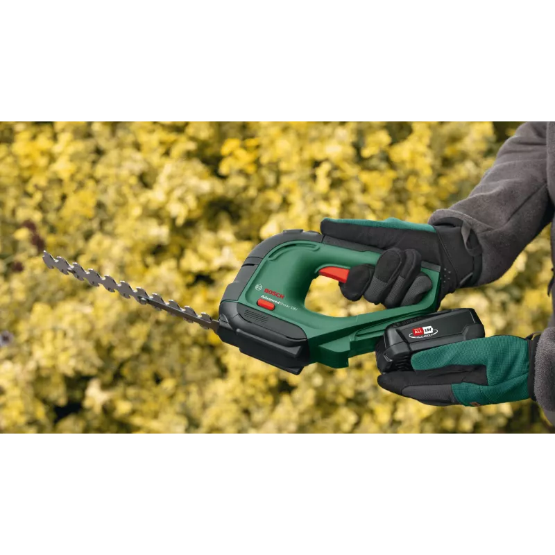 „Bosch AdvancedShear 18V-10“ belaidės žolės žirklės 10 cm ličio jonų (Li-Ion) juodos, žalios
