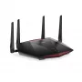 NETGEAR Nighthawk XR1000 WiFi 6 žaidimų maršrutizatorius, Wi-Fi 6 (802.11ax), dviejų dažnių (2,4 GHz / 5 GHz), Ethernet LAN, juodas, stalinis maršrutizatorius