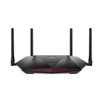NETGEAR Nighthawk XR1000 WiFi 6 žaidimų maršrutizatorius, Wi-Fi 6 (802.11ax), dviejų dažnių (2,4 GHz / 5 GHz), Ethernet LAN, juodas, stalinis maršrutizatorius
