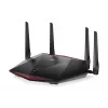 NETGEAR Nighthawk XR1000 WiFi 6 žaidimų maršrutizatorius, Wi-Fi 6 (802.11ax), dviejų dažnių (2,4 GHz / 5 GHz), Ethernet LAN, juodas, stalinis maršrutizatorius