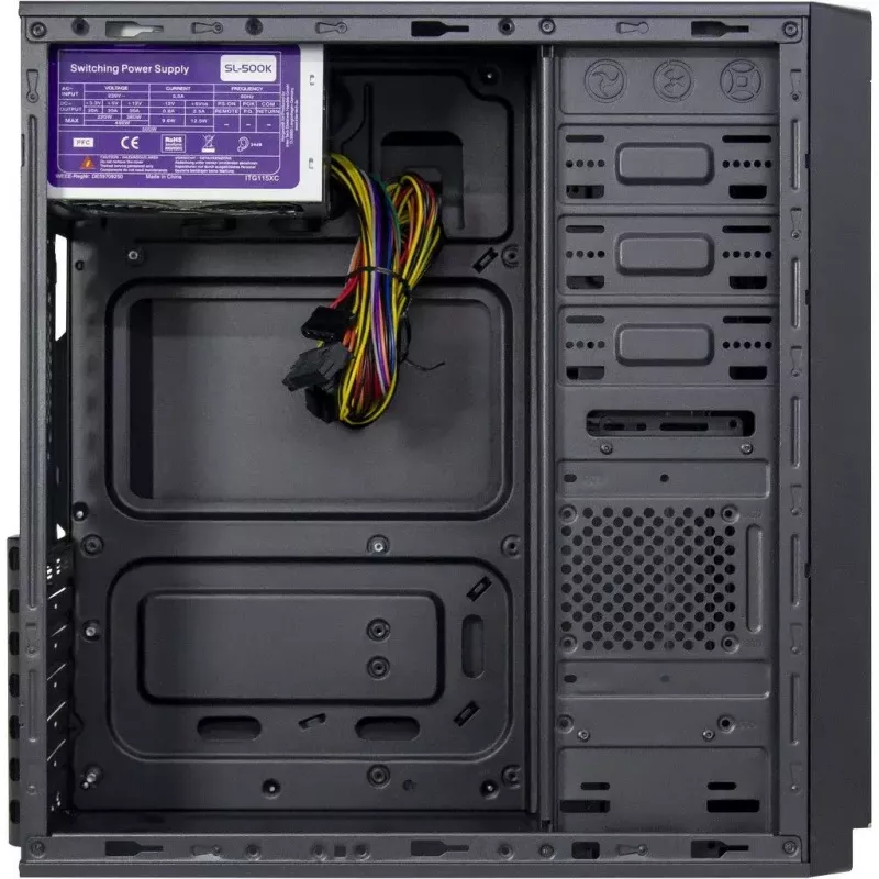 PC korpusas Inter-Tech IT-5916 Tower juodas