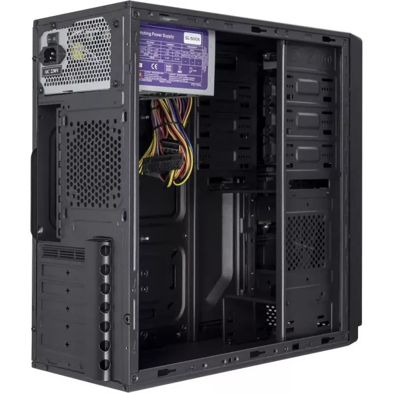 PC korpusas Inter-Tech IT-5916 Tower juodas