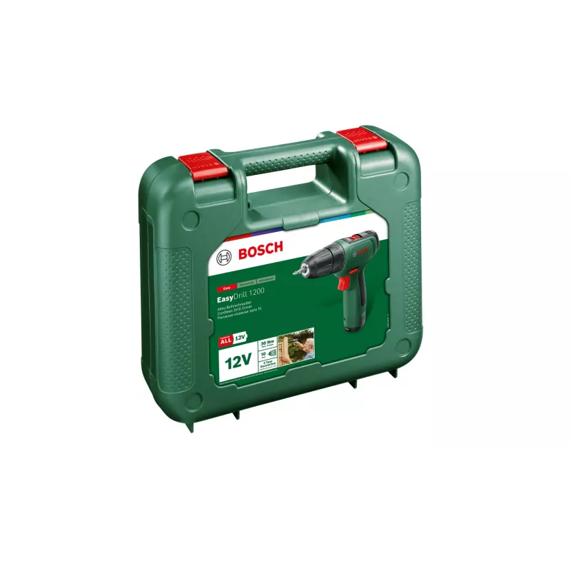 Bosch EasyDrill 1200 1500 RPM Keyless 940 g Juoda, Green