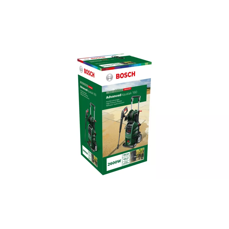 Bosch AdvancedAquatak 160 aukšto slėgio plovimo įrenginys vertikalus elektrinis 2600 W
