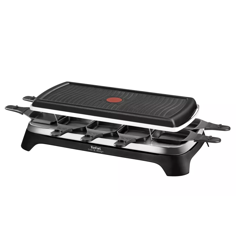Tefal RE4588 rakletės grilis 10 asmenų 1350 W juoda, nerūdijantis plienas