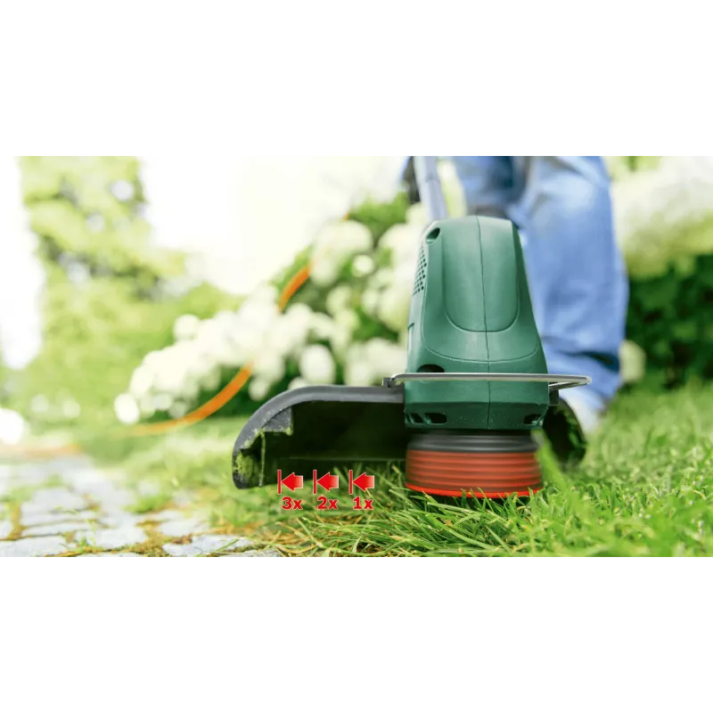 Bosch EasyGrassCut 23 23 cm 280 W kintamoji srovė Juoda, Žalia