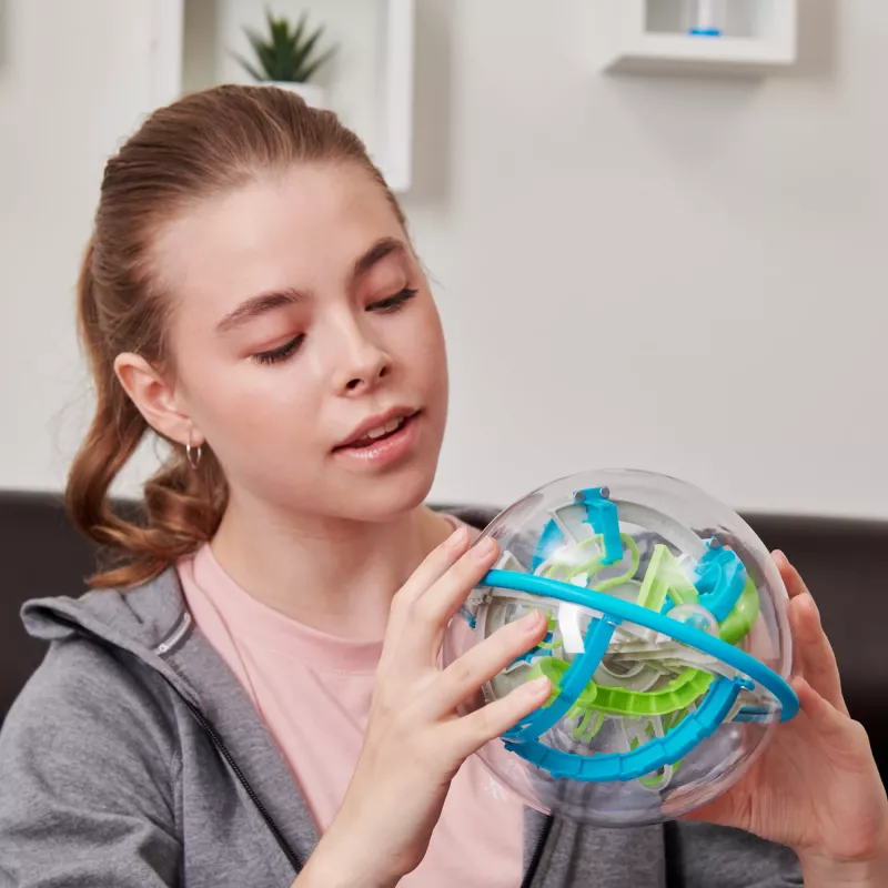 Perplexus Rebel, 3D labirintas su 70 kliūčių, labirinto dėlionės žaislas, 6 m.