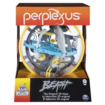 Games Perplexus Beast, 3D labirintų žaidimas su 100 kliūčių, labirinto dėlionės žaislas, 6 metai