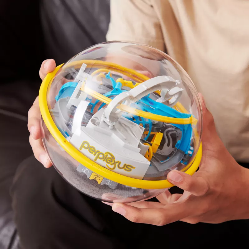 Games Perplexus Beast, 3D labirintų žaidimas su 100 kliūčių, labirinto dėlionės žaislas, 6 metai