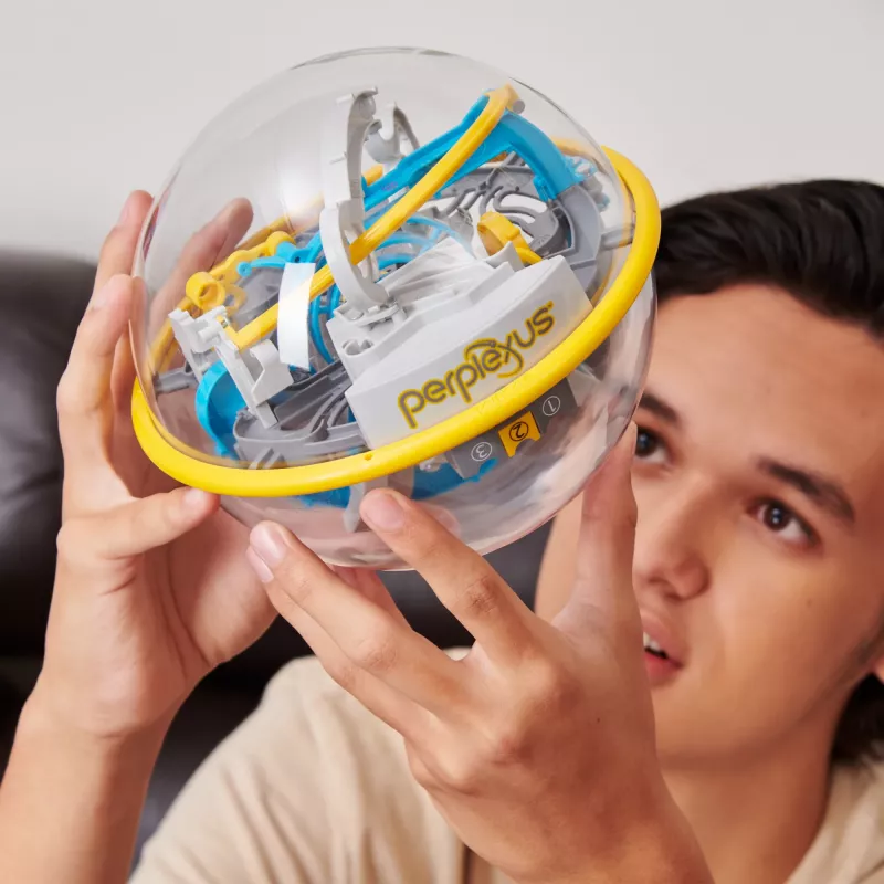 Games Perplexus Beast, 3D labirintų žaidimas su 100 kliūčių, labirinto dėlionės žaislas, 6 metai