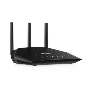 NETGEAR Nighthawk 4-Stream AX1800 WiFi 6 maršruto parinktuvas (RAX10) belaidis maršruto parinktuvas Gigabit Ethernet Dviejų dažnių (2,4 GHz / 5 GHz) juodas