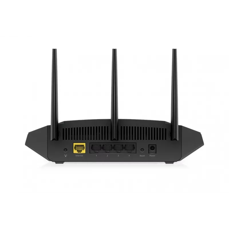 NETGEAR Nighthawk 4-Stream AX1800 WiFi 6 maršruto parinktuvas (RAX10) belaidis maršruto parinktuvas Gigabit Ethernet Dviejų dažnių (2,4 GHz / 5 GHz) juodas