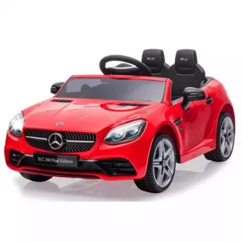 Važinėjamas automobilis Jamara Mercedes-Benz SLC, maitinamas baterijomis 12V, raudonas