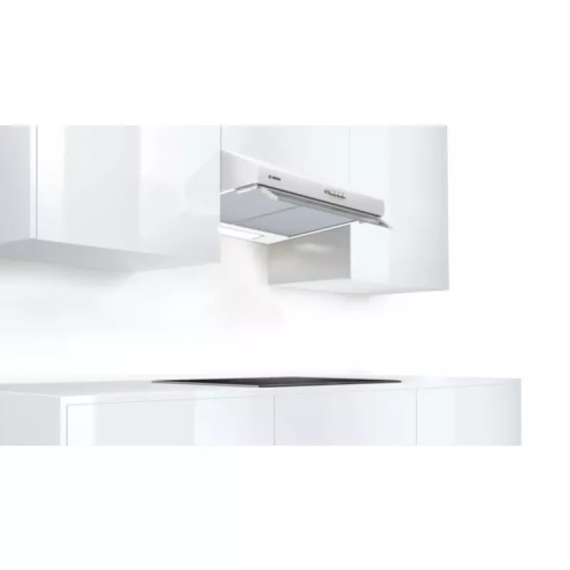 Bosch DUL63CC20 virš viryklės montuojamas gartraukis Baltas 350 m³/h
