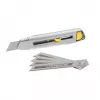 Nuplėšiamų peiliukų peilis Stanley Interlock 18 mm