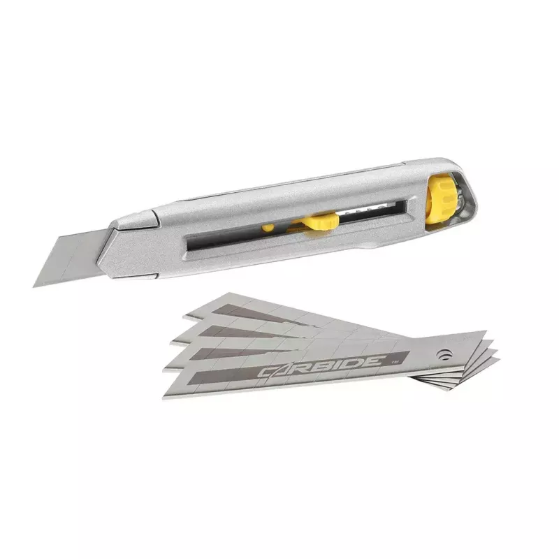 Nuplėšiamų peiliukų peilis Stanley Interlock 18 mm