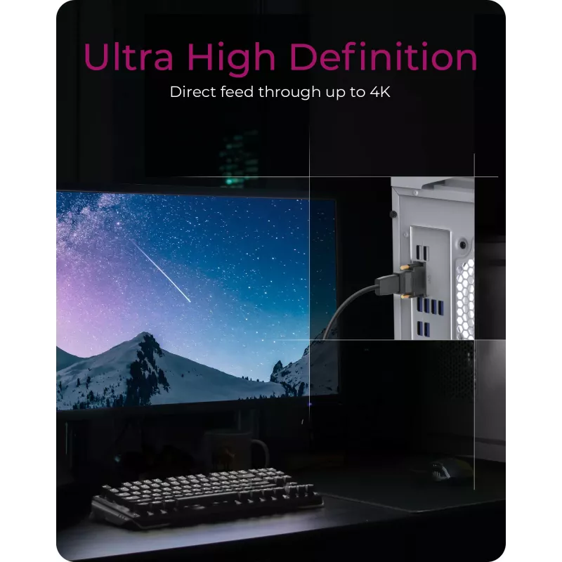 ICY BOX IB-AC552 DVI-D HDMI Type A (Standard)