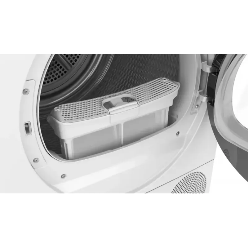 Siemens iQ300 WT43H004 skalbinių džiovyklė atskirai stovinti priekinio pakrovimo 8 kg balta