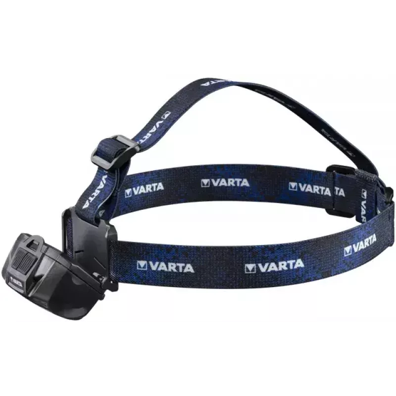 Ant galvos nešiojamas žibintuvėlis Varta WORK FLEX MOTION SENSOR H20 juodas mėlynas LED 150 lm 20 val.