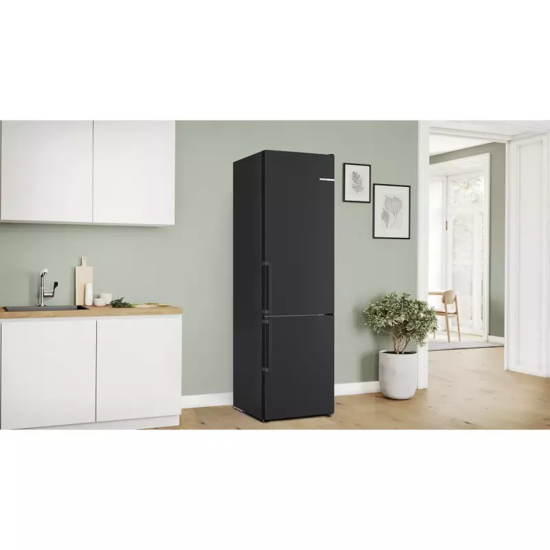 Bosch Serie 4 KGN39VXCT šaldytuvas-šaldiklis Laisvai pastatomas 363 L Pilka