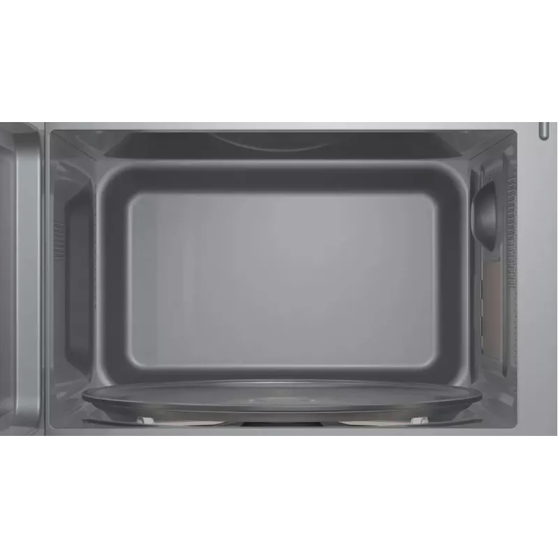 Bosch Serie 2 FFL020MS2 mikrobangų krosnelė juoda, nerūdijantis plienas Solo mikrobangų krosnelė Pastatoma 20 L 800 W