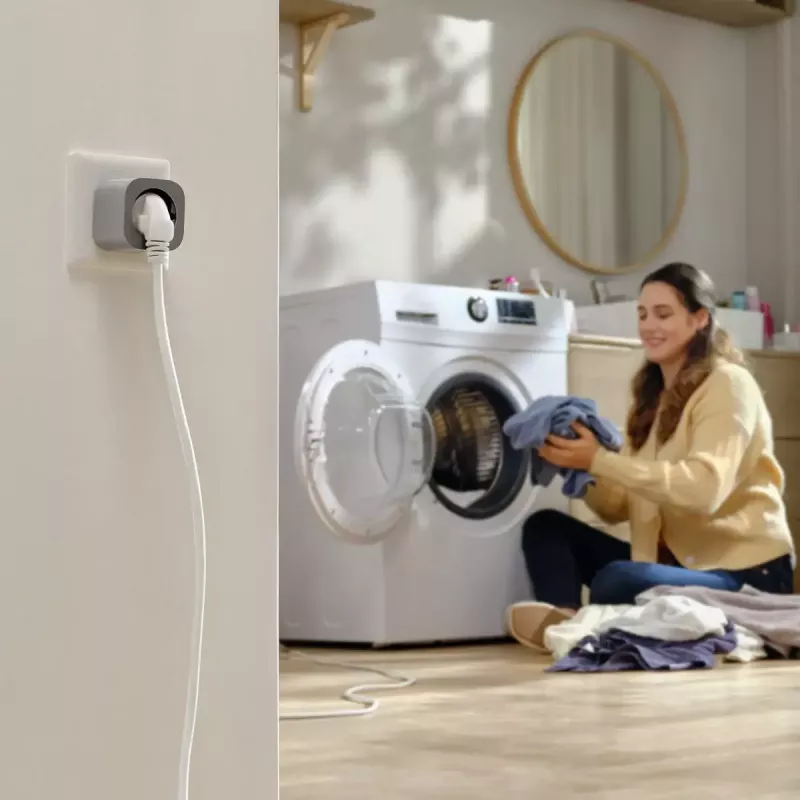 Smart Plug EcoFlow EFA-SMARTPLUG-EU Sidabrinis Vidinis Belaidis Bluetooth Wi-Fi