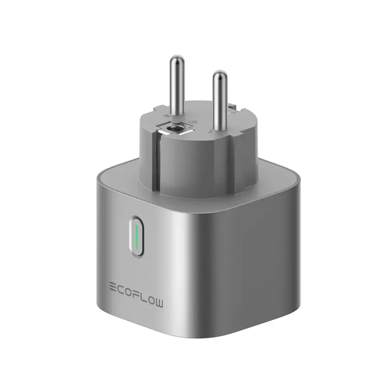 Smart Plug EcoFlow EFA-SMARTPLUG-EU Sidabrinis Vidinis Belaidis Bluetooth Wi-Fi