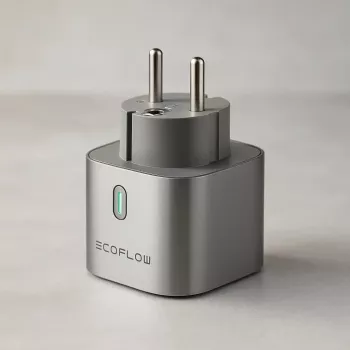 Smart Plug EcoFlow EFA-SMARTPLUG-EU Sidabrinis Vidinis Belaidis Bluetooth Wi-Fi