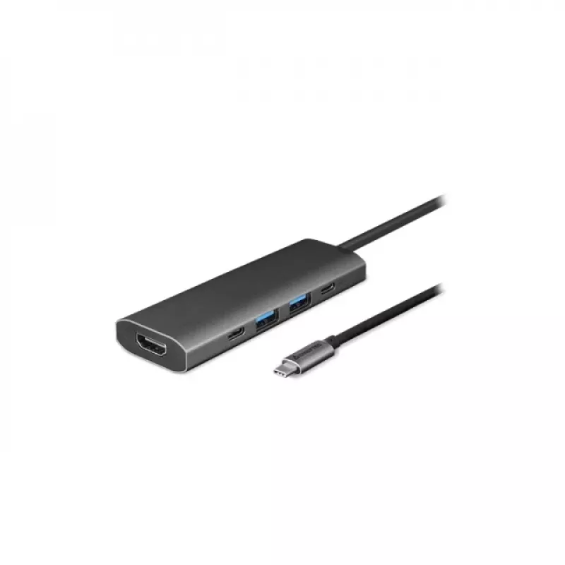 Mobiliojo įrenginio prijungimo stotelė Chieftec DSC-502 USB Type-C pilka