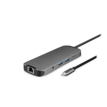Doko stotelė Chieftec DSC-901 USB Type-C pilka 134mm 49mm 15mm 89.3g