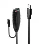 Lindy 10m USB 3.0 aktyvus ilginamasis laidas, 10 m, USB A, USB A, USB 3.2 Gen 1 (3.1 Gen 1), 5 Gbit/s, juodas