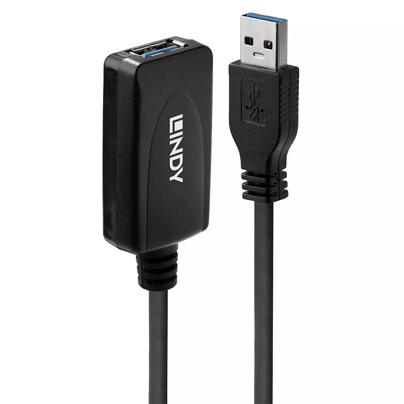 USB ilginimo laidas Lindy 5m USB 3.0 aktyvus ilginimas