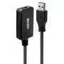 USB ilginimo laidas Lindy 5m USB 3.0 aktyvus ilginimas