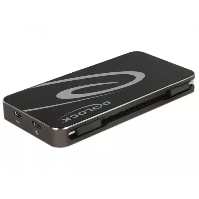 DeLOCK USB-C 3.2 dokinė stotelė 4K HDMI DP 1080p VGA USB šakotuvas PD 3.0