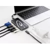 DeLOCK USB-C 3.2 dokinė stotelė 4K HDMI DP 1080p VGA USB šakotuvas PD 3.0