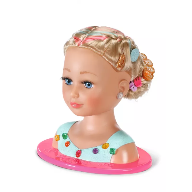 Lėlės makiažo ir plaukų formavimo rinkinys Zapf Creation BABY born Sister Styling Head Princess