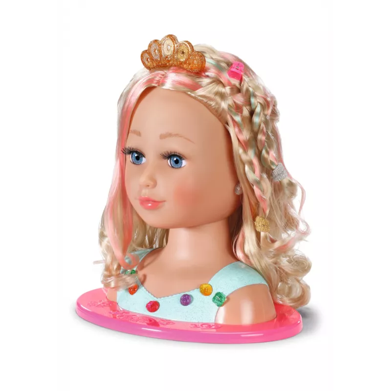 Lėlės makiažo ir plaukų formavimo rinkinys Zapf Creation BABY born Sister Styling Head Princess